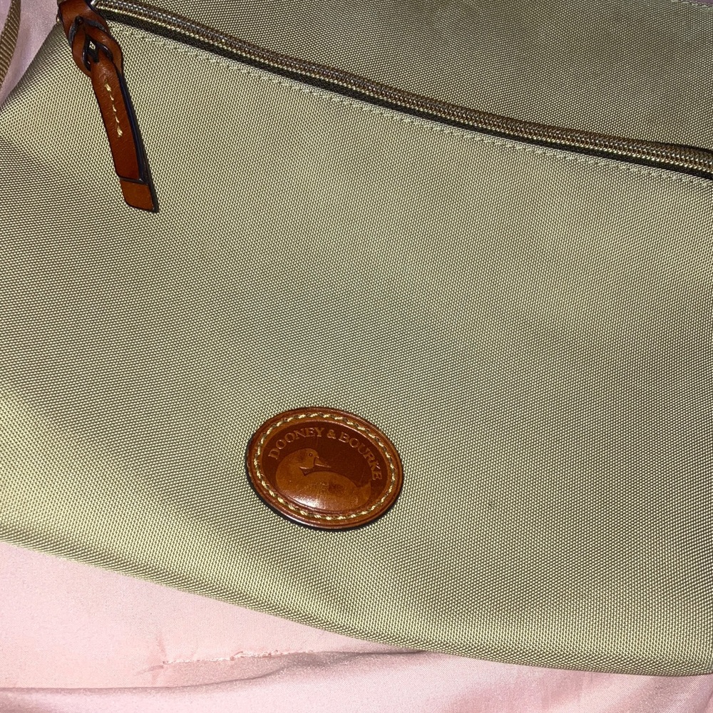 Vintage Dooney & Bourke Tan Crossbody Bag